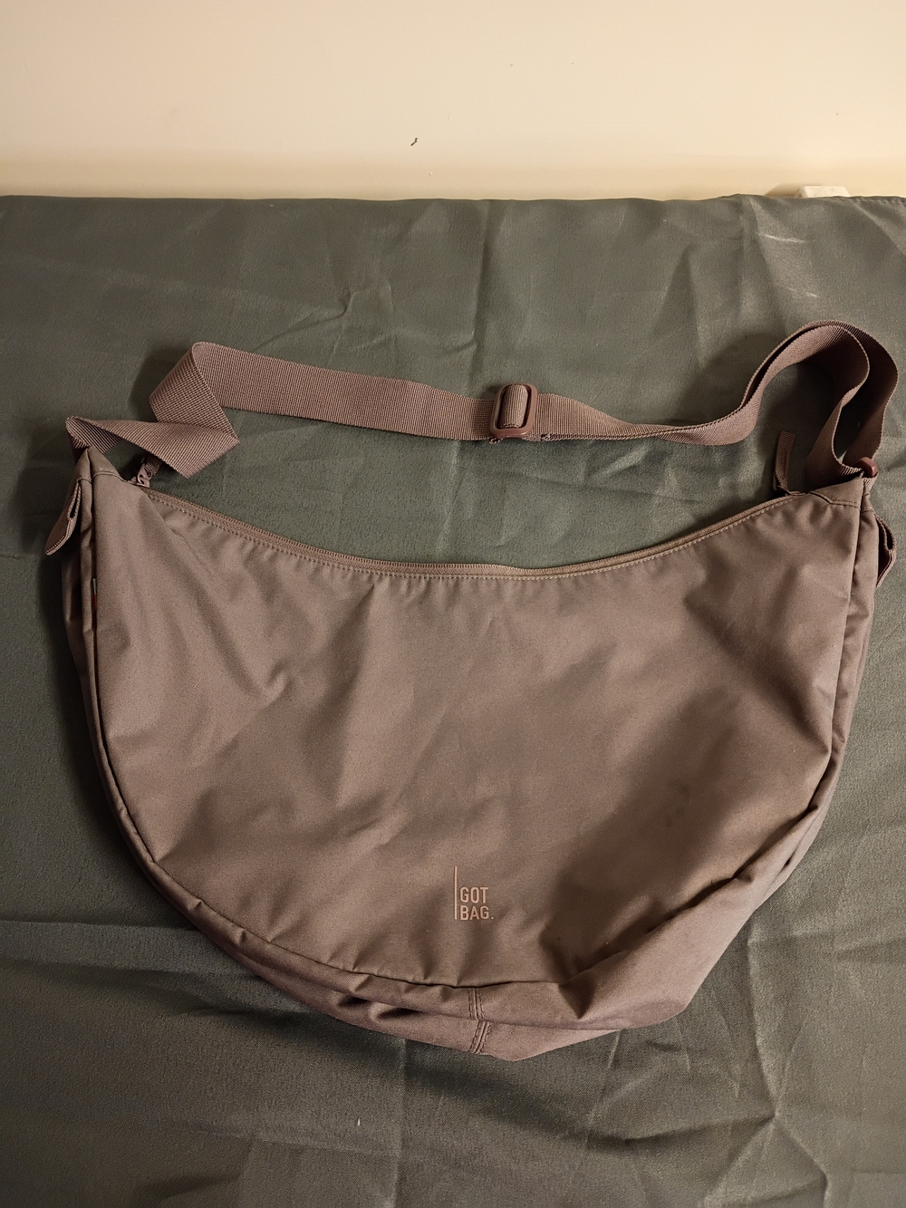 Moon Bag By Got Bag in Taupe Made Of Ocean Impact Plastic